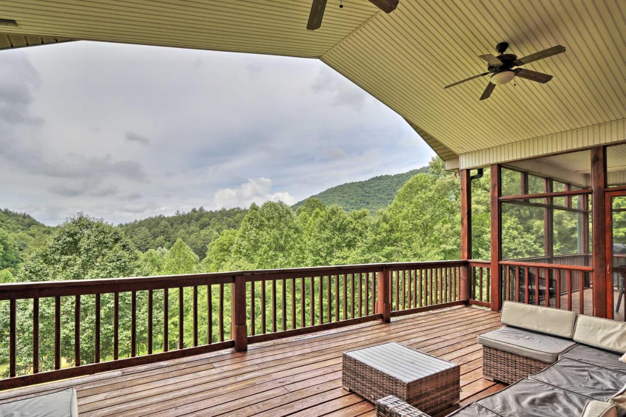 Expansive Home On 16 Acres With Smoky Mountain Views Murphy Εξωτερικό φωτογραφία