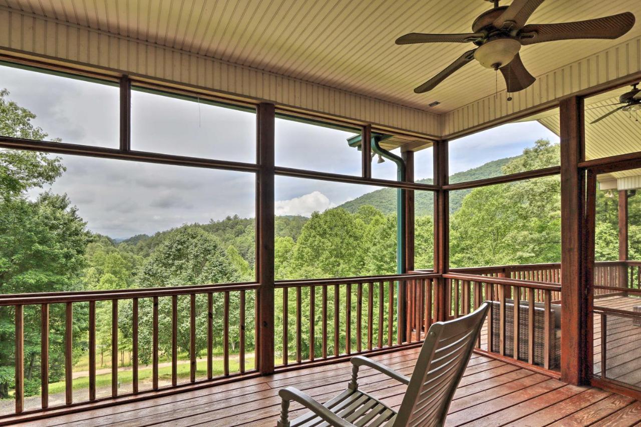 Expansive Home On 16 Acres With Smoky Mountain Views Murphy Εξωτερικό φωτογραφία