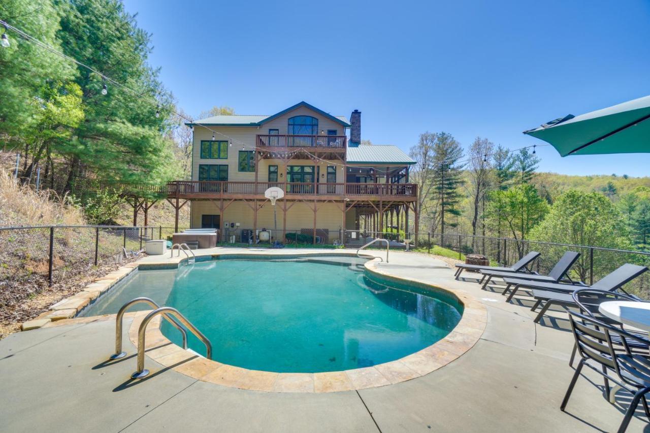 Expansive Home On 16 Acres With Smoky Mountain Views Murphy Εξωτερικό φωτογραφία